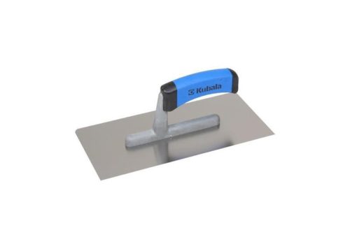Rozsdamentes simító, 130x270 mm, poliamid 2K nyél G-1, 2 lekerekített sarokkal, KUBALA