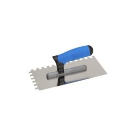   Rozsdamentes simító, 130x270 mm 2K poliamid nyél G-11, fogazás 4x4 mm, KUBALA