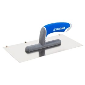   Rozsdamentes acél simító 130x270mm szigeteléshez, távtartókkal, 3K fogantyú, MASTER LINE, KUBALA