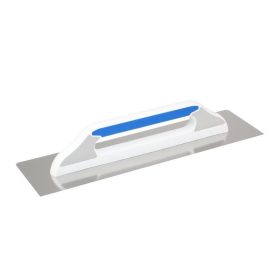   Rozsdamentes simító, 130x480 mm 3K nyél két lekerekített sarokkal, MASTER LINE, KUBALA