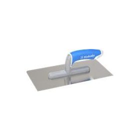   Rozsdamentes simító, 130x270 mm 3K nyél G-22, 2 lekerekített sarokkal, MASTER LINE,KUBALA