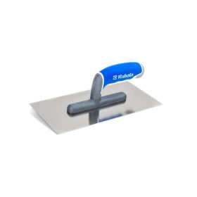   Rozsdamentes acél simító 130x270mm, sima, puha 3K fogantyú, MASTER LINE XL, KUBALA