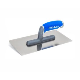   Rozsdamentes acél simító 130x270mm, lekerekített sarkokkal, puha 3K fogantyú, MASTER LINE XL, KUBALA