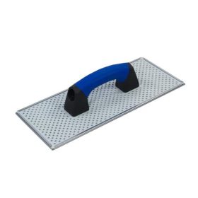 Polisztirol csiszoló, 160x380 mm perforált acél munkafelülettel, 2 komponensű markolat (2K nyéllel) G-16, KUBALA   Polisztirol csiszoló, 160x380 mm perforált acél munkafelülettel, 2 komponensű markolat (2K nyéllel) G-16, KUBALA