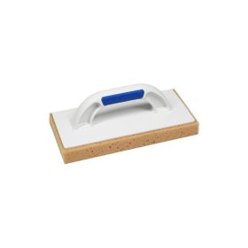   Műanyag simító, 140x280 mm, 2K puha markolat G-17, bemetszett szivaccsal, KUBALA