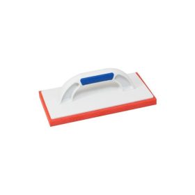  Műanyag simító, 140x280 mm, 2K puha markolat G-17, kemény gumírozott szivaccsal, KUBALA