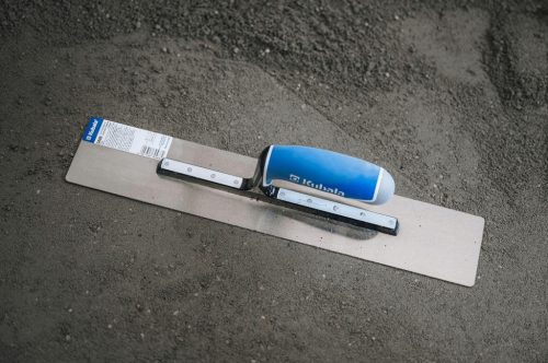 Rozsdamentes acél simító díszkavics felületekhez 405x80mm KUBALA