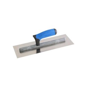 Rozsdamentes csiszolt simító, 130x350 mm, 2K puha nyél poliamid lábon, KUBALA   Rozsdamentes csiszolt simító, 130x350 mm, 2K puha nyél poliamid lábon, KUBALA