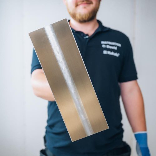 Rozsdamentes acél simító 120x350 MASTER LINE XL GOLD, KUBALA