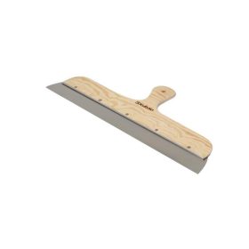 Rozsdamentes vakoló spatulya 350 mm, rétegelt lemez nyél, KUBALA   Rozsdamentes vakoló spatulya 350 mm, rétegelt lemez nyél, KUBALA
