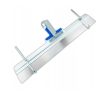 Rozsdamentes simító spatula szintállítással, adapterrel, 600 mm, 3K ergonomikus puha nyél, KUBALA