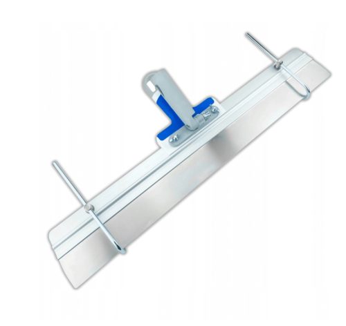 Rozsdamentes simító spatula szintállítással, adapterrel, 600 mm, 3K ergonomikus puha nyél, KUBALA