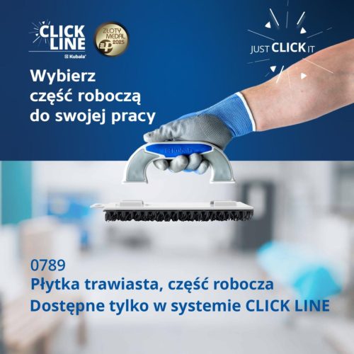 Mű fű dekor szerszám, 225x98mm, KUBALA CLICK LINE