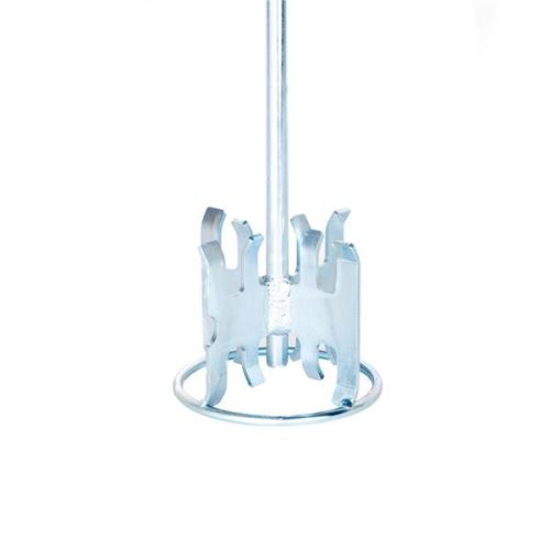 Rozsdamentes turbó cementhabarcs keverőszár, D=120 mm, 600 mm, M14, MASTER LINE, KUBALA