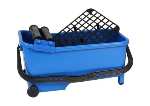 Fugázó szett MINI / burkoló készlet (vödör, görgők, rács, kerekek), 16 l, KUBALA