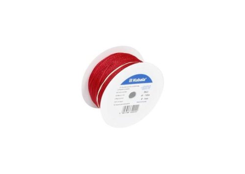 Kőműves zsinór, D=1.0 mm, 50 m, piros, KUBALA